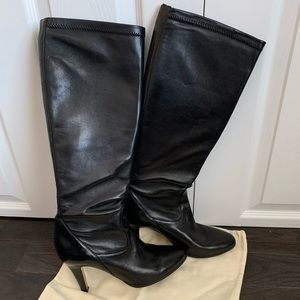 Cole Haan Women's Carlyle Tall Black Knee Boots Size 9.5 B